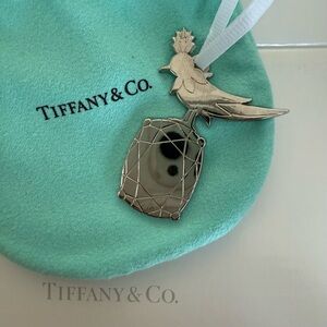 Tiffany & Co Bird on a Rock Charm Ornament